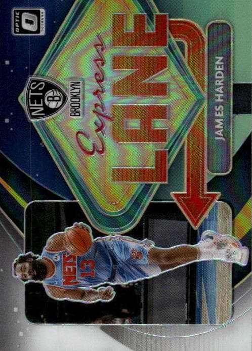 James Harden 2020 panini Donruss Optic