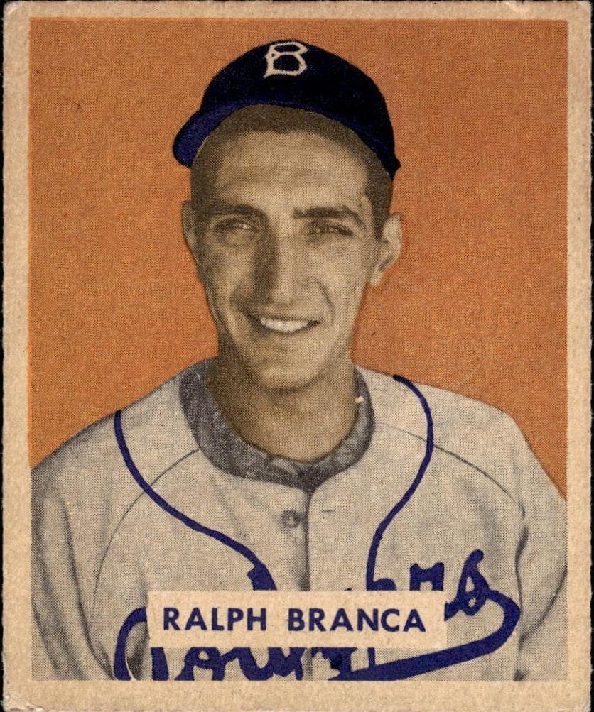 Ralph Branca 1949 bowman Bowman
