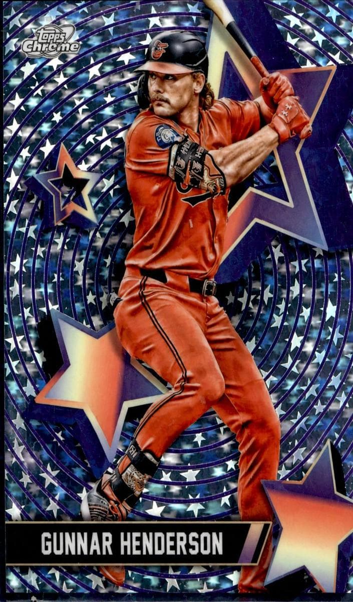 Gunnar Henderson 2025 topps Topps Cosmic Chrome