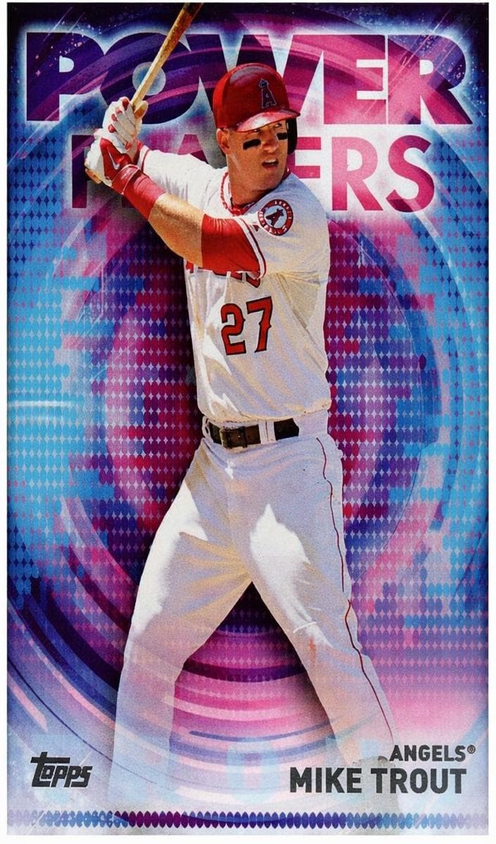 Mike Trout 2014 topps Topps Update