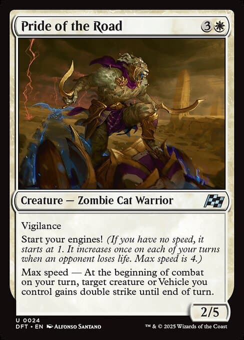 Pride of the Road 2025 Magic: The Gathering Aetherdrift