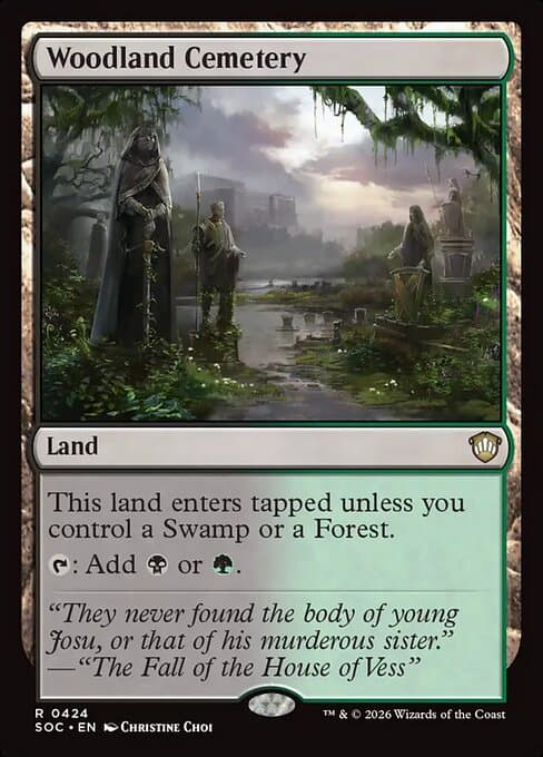 Woodland Cemetery 2024 Magic: The Gathering Fallout