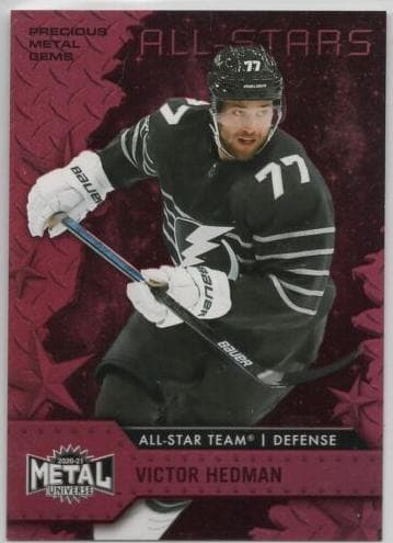 Victor Hedman 2020 fleer SkyBox Metal Universe