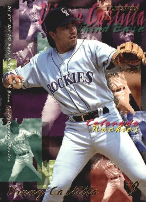 Vinny Castilla 1995 fleer Update