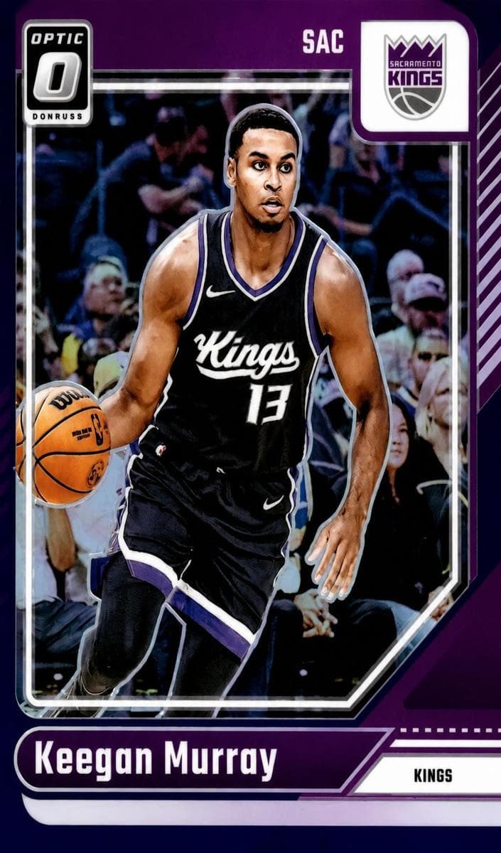 Keegan Murray 2024 panini Donruss Optic