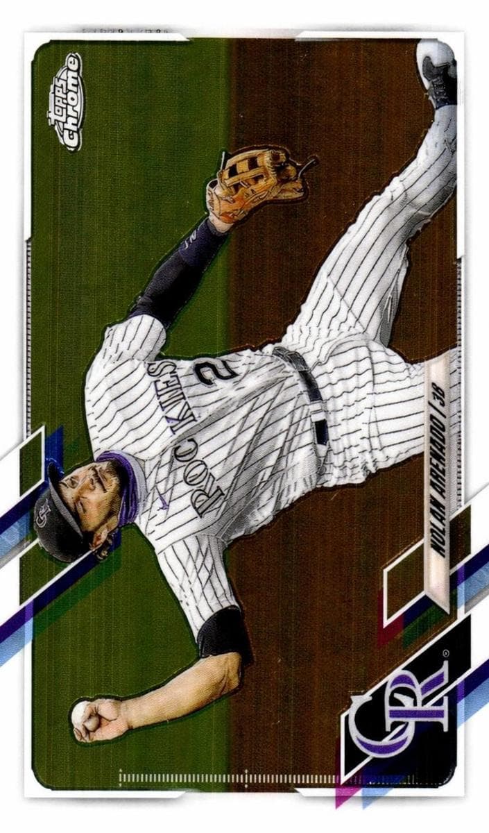 Nolan Arenado 2021 topps Topps Chrome