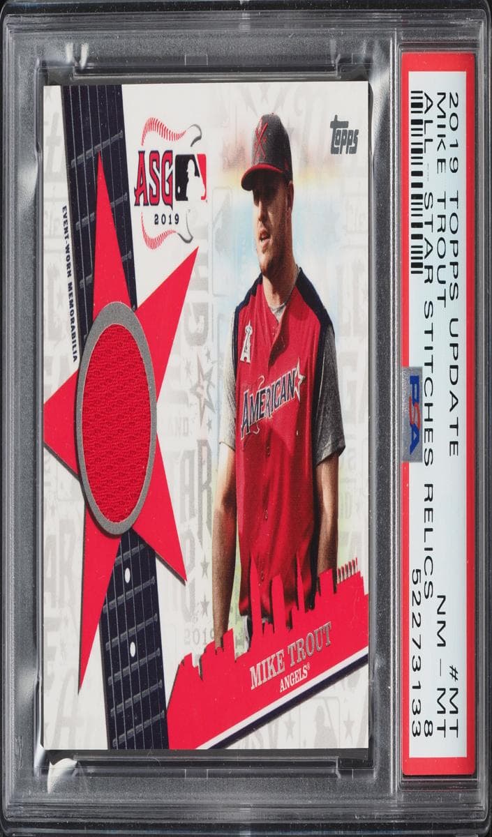 Mike Trout 2019 topps Topps Update