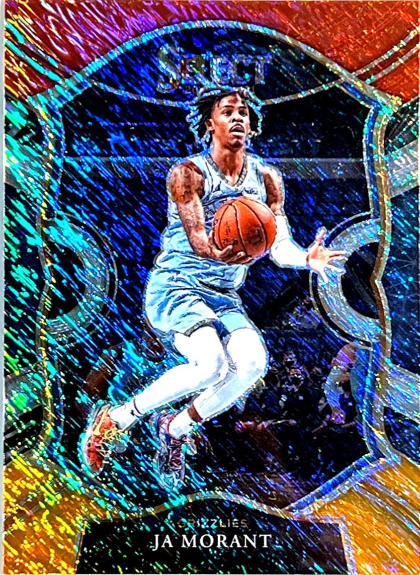 Basketball Ja Morant 2020 Panini Select 2020 Panini Select red-shimmer