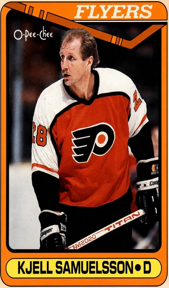 Kjell Samuelsson 1990 topps Topps