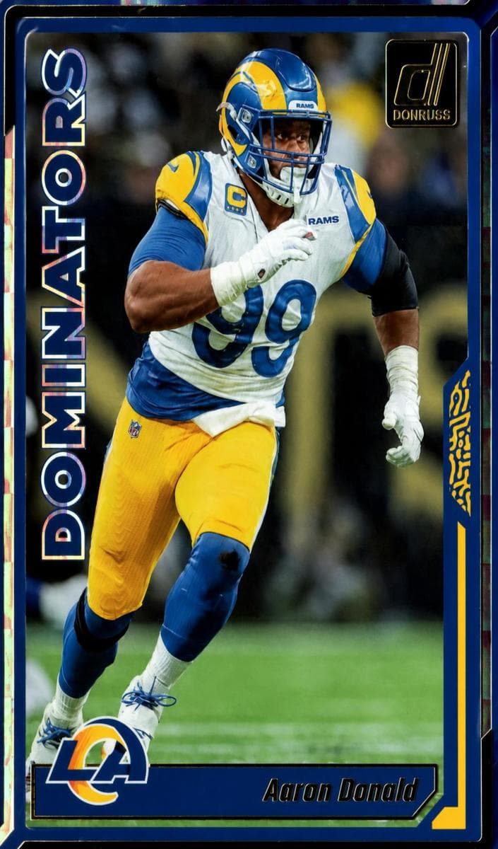 Aaron Donald 2023 panini Panini Donruss