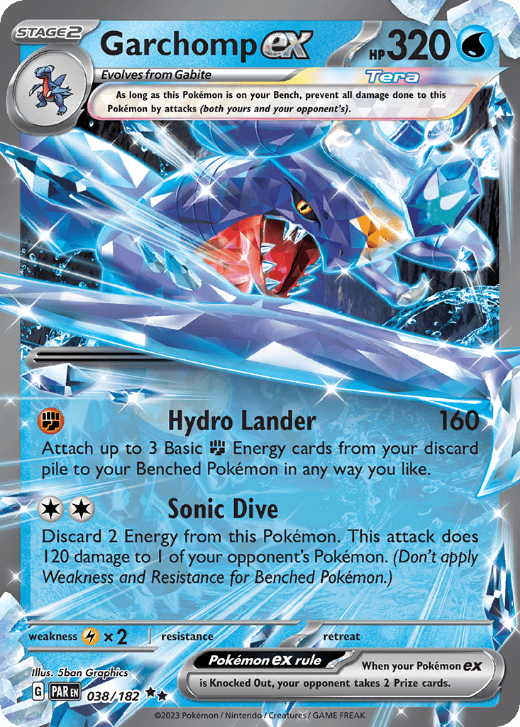 Garchomp Ex 2023 Pokemon