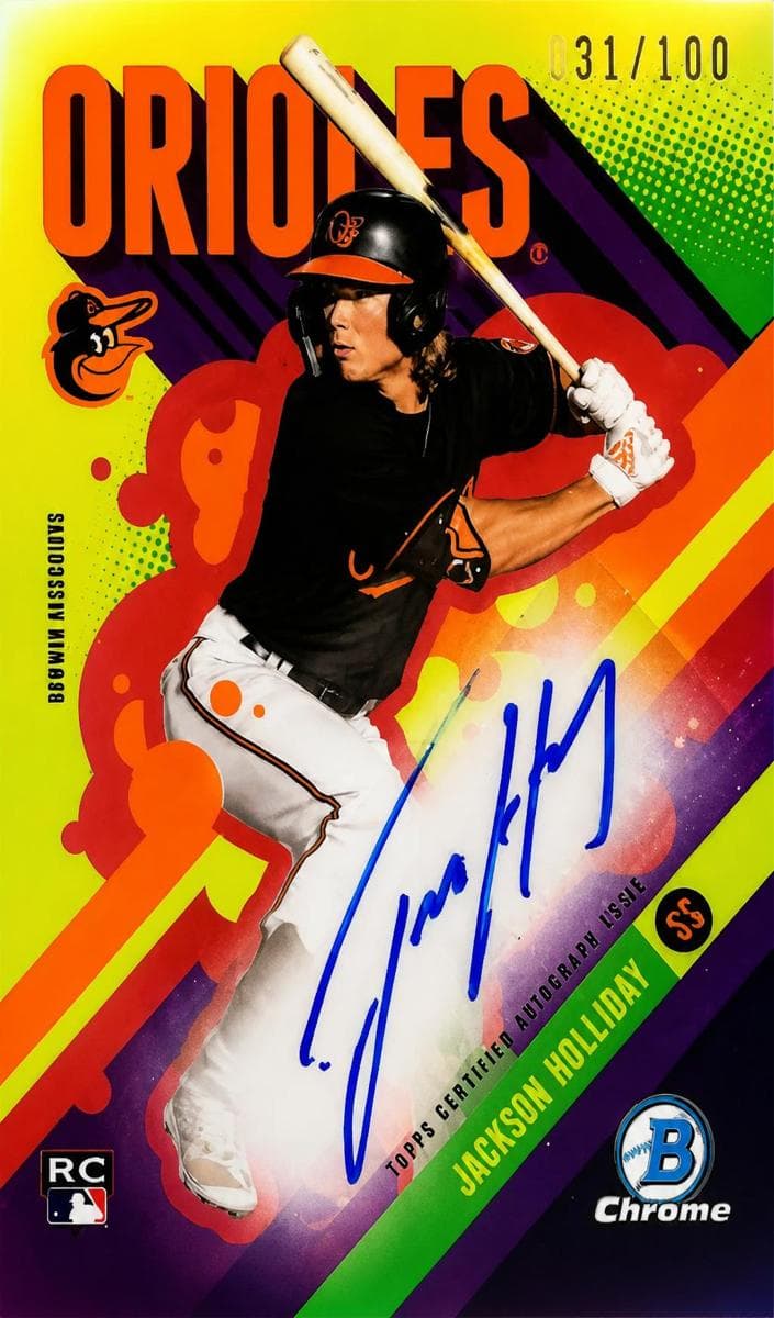 Jackson Holliday 2024 bowman Bowman Chrome