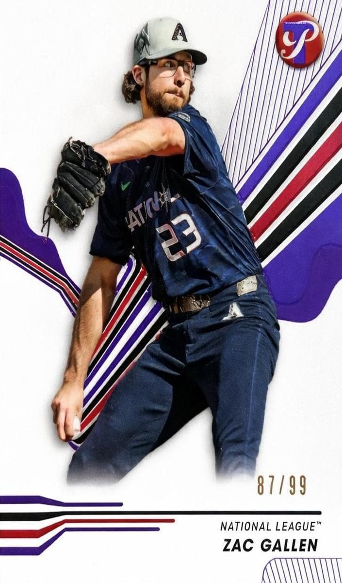 Zac Gallen 2024 topps Topps Pristine