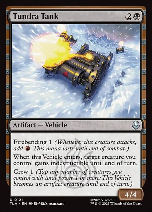 Tundra Tank 2025 Magic: The Gathering