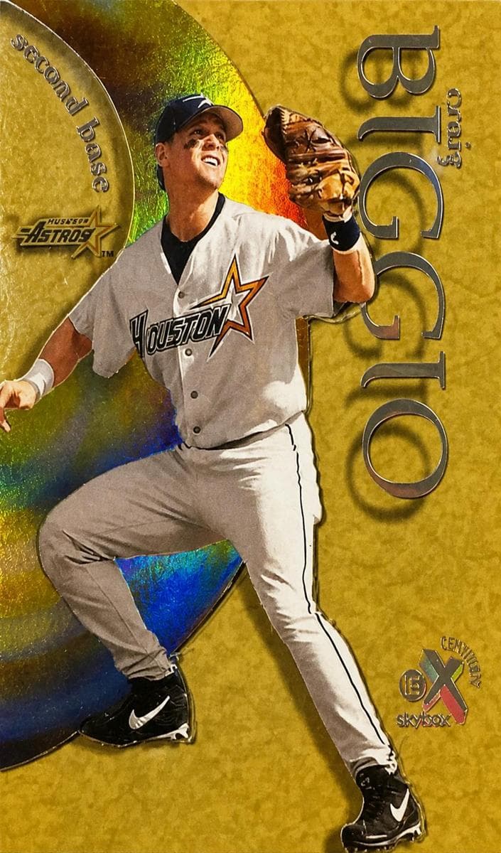 Craig Biggio 1999 fleer SkyBox E-X Century