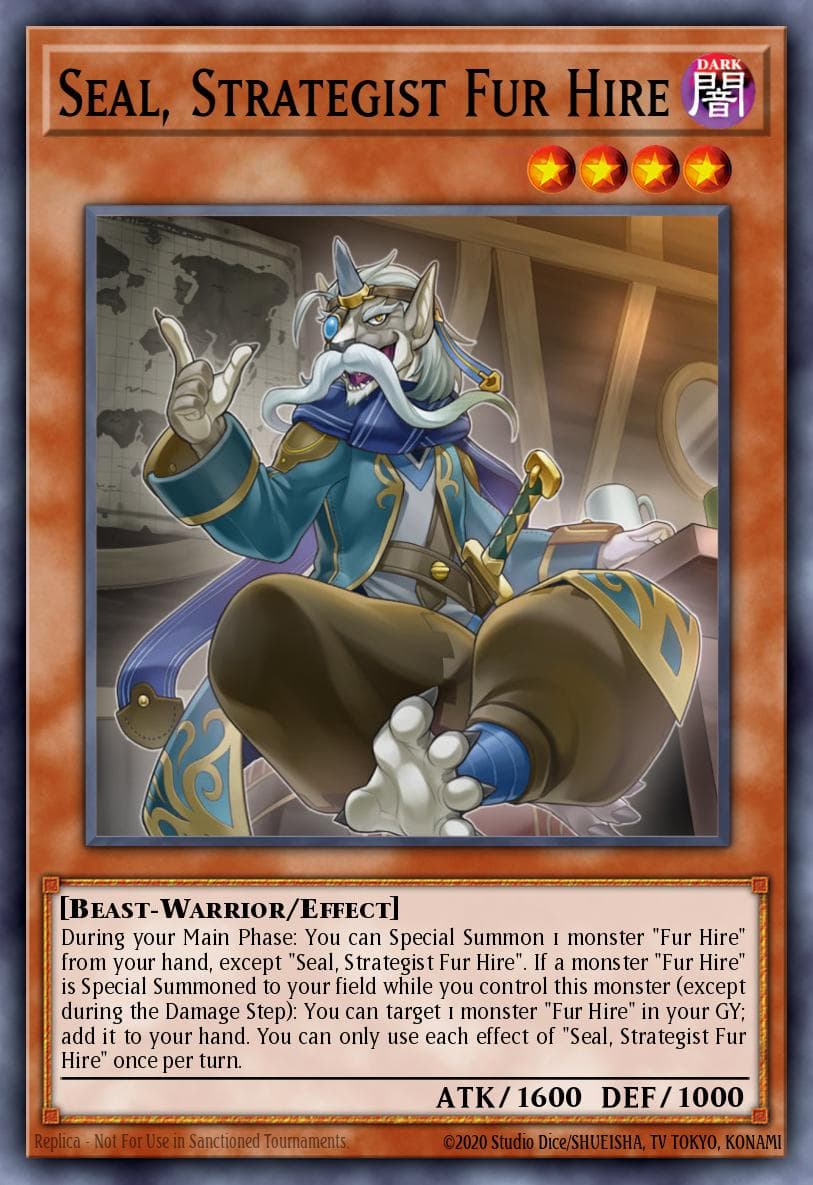 Seal, Strategist Fur Hire #DASA-EN018