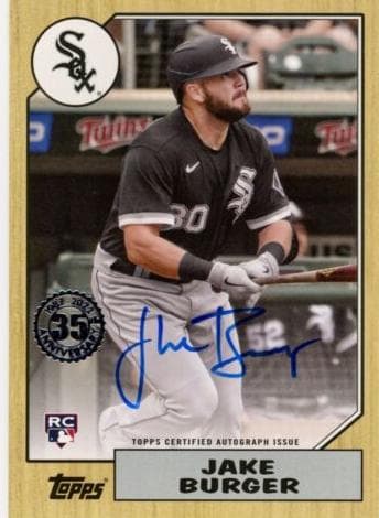 Jake Burger 2022 topps Topps