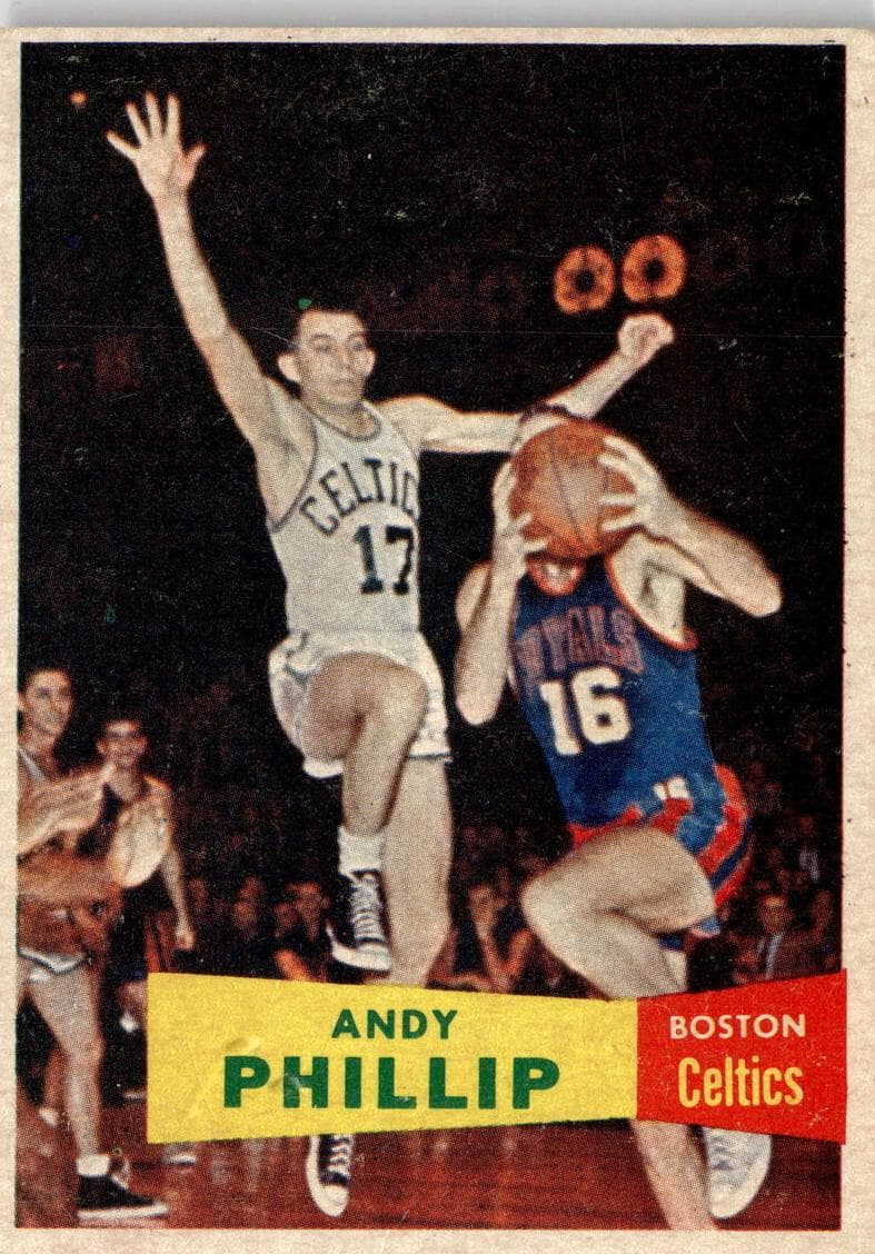 Andy Phillip 1957 topps Topps