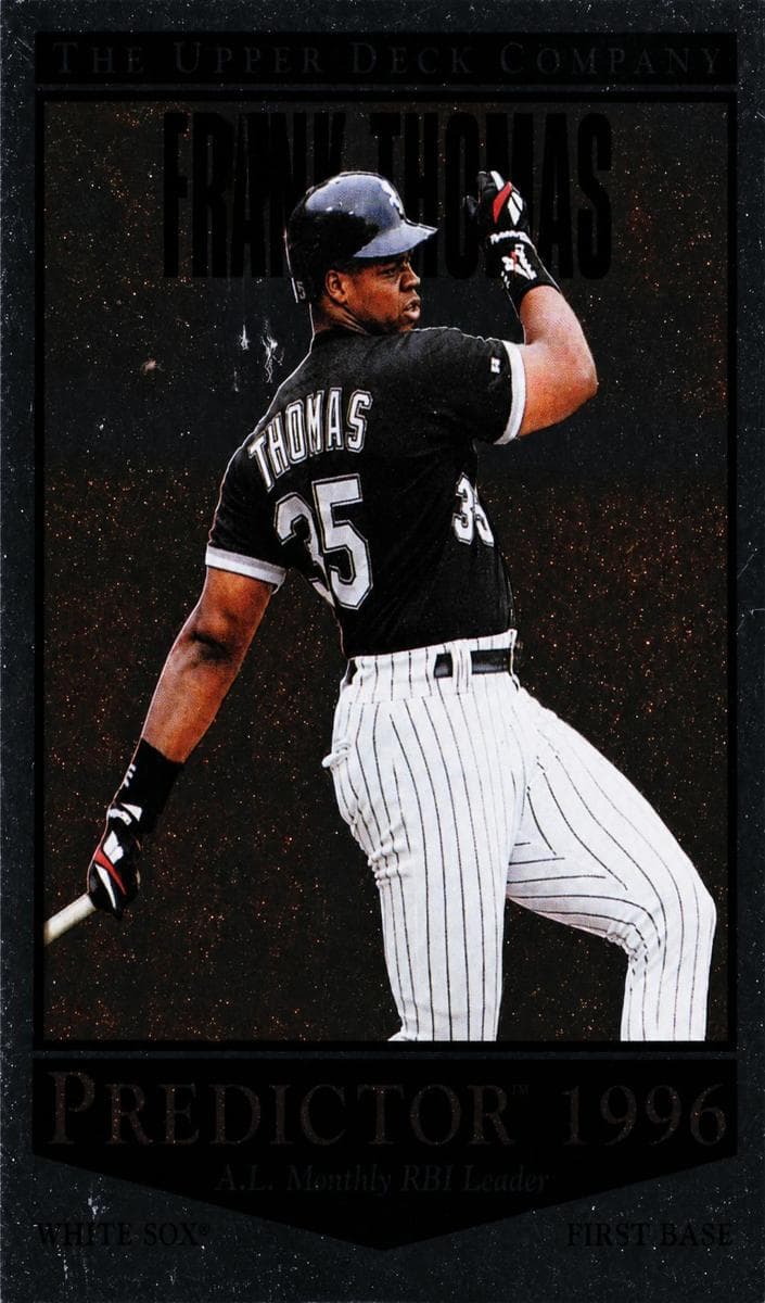 Frank Thomas 1996 upper-deck Upper Deck