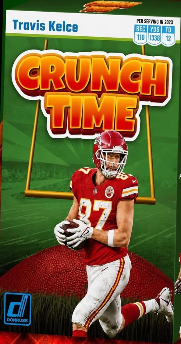 Travis Kelce 2023 panini Panini Donruss
