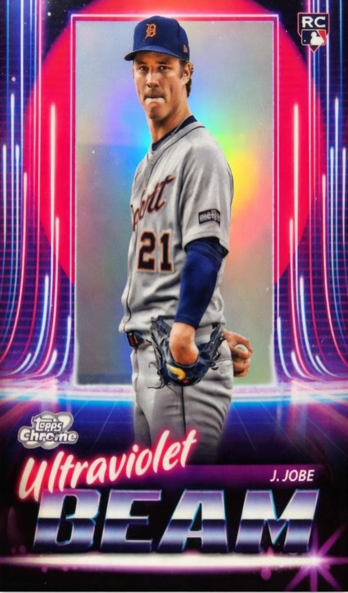 Jackson Jobe 2025 topps Topps Cosmic Chrome