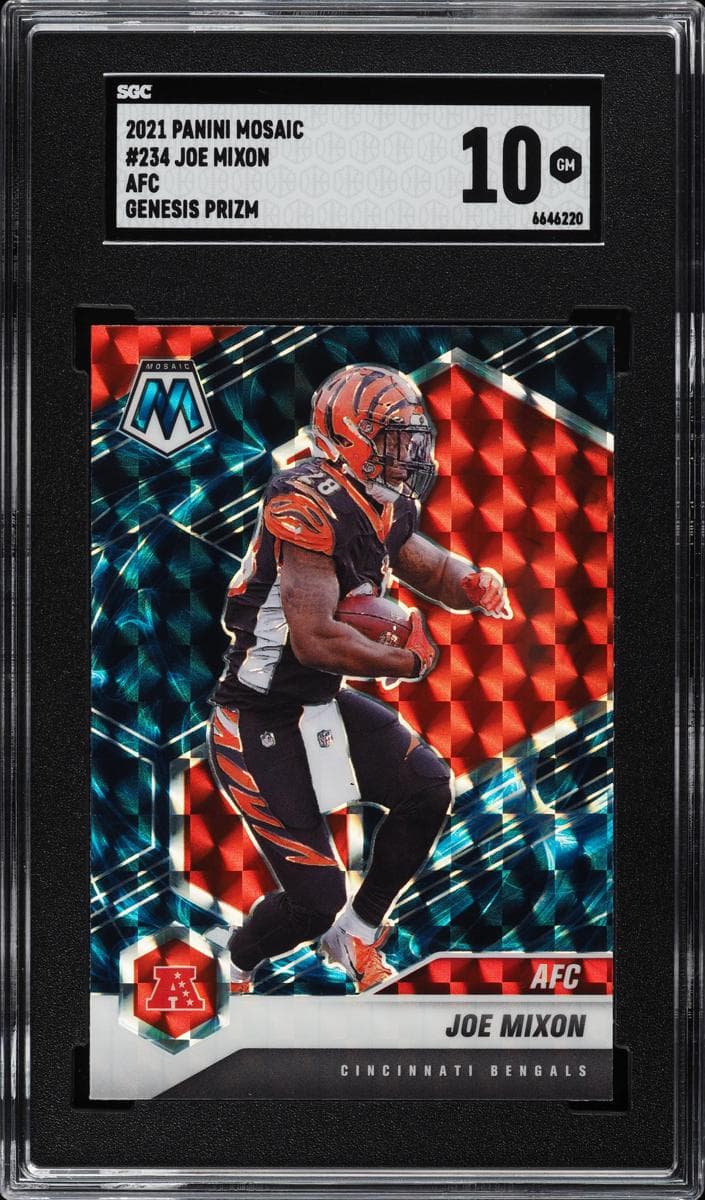 Joe Mixon 2021 panini