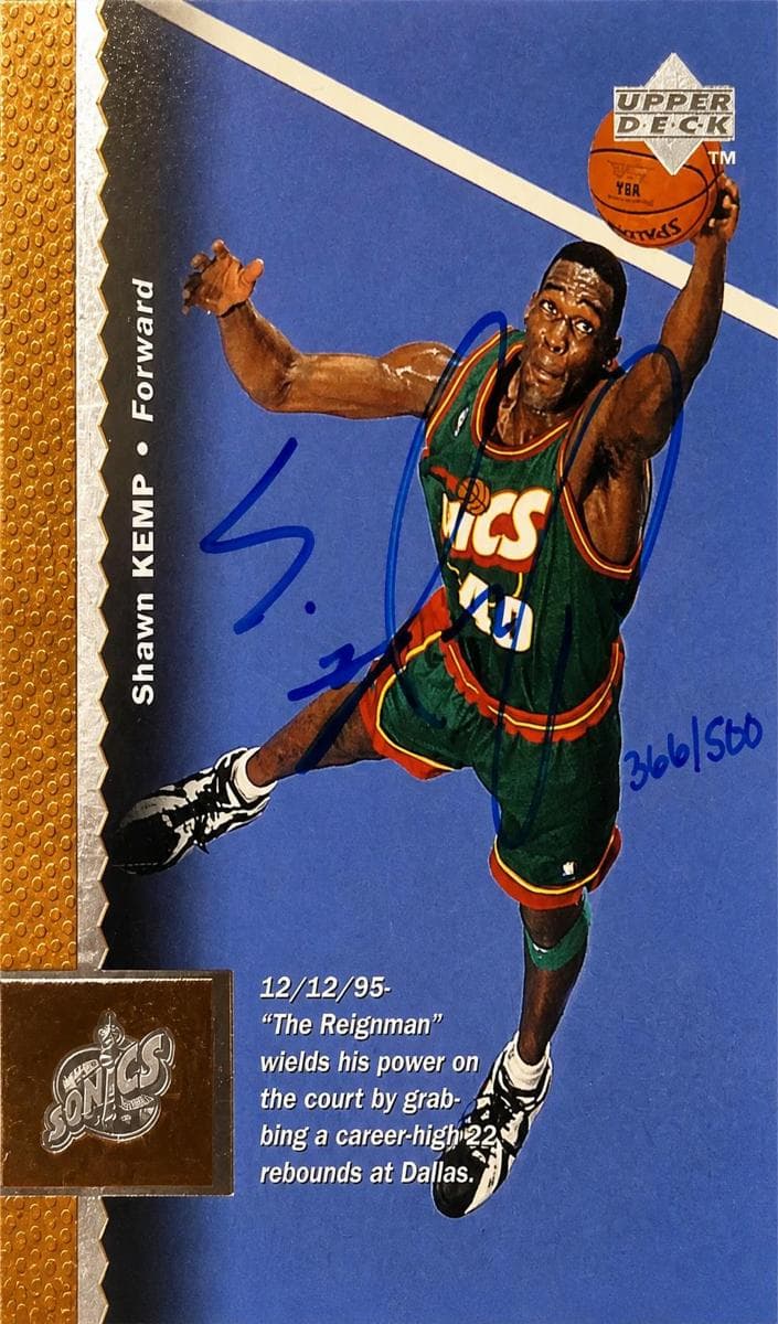 Shawn Kemp 1996 upper-deck Upper Deck