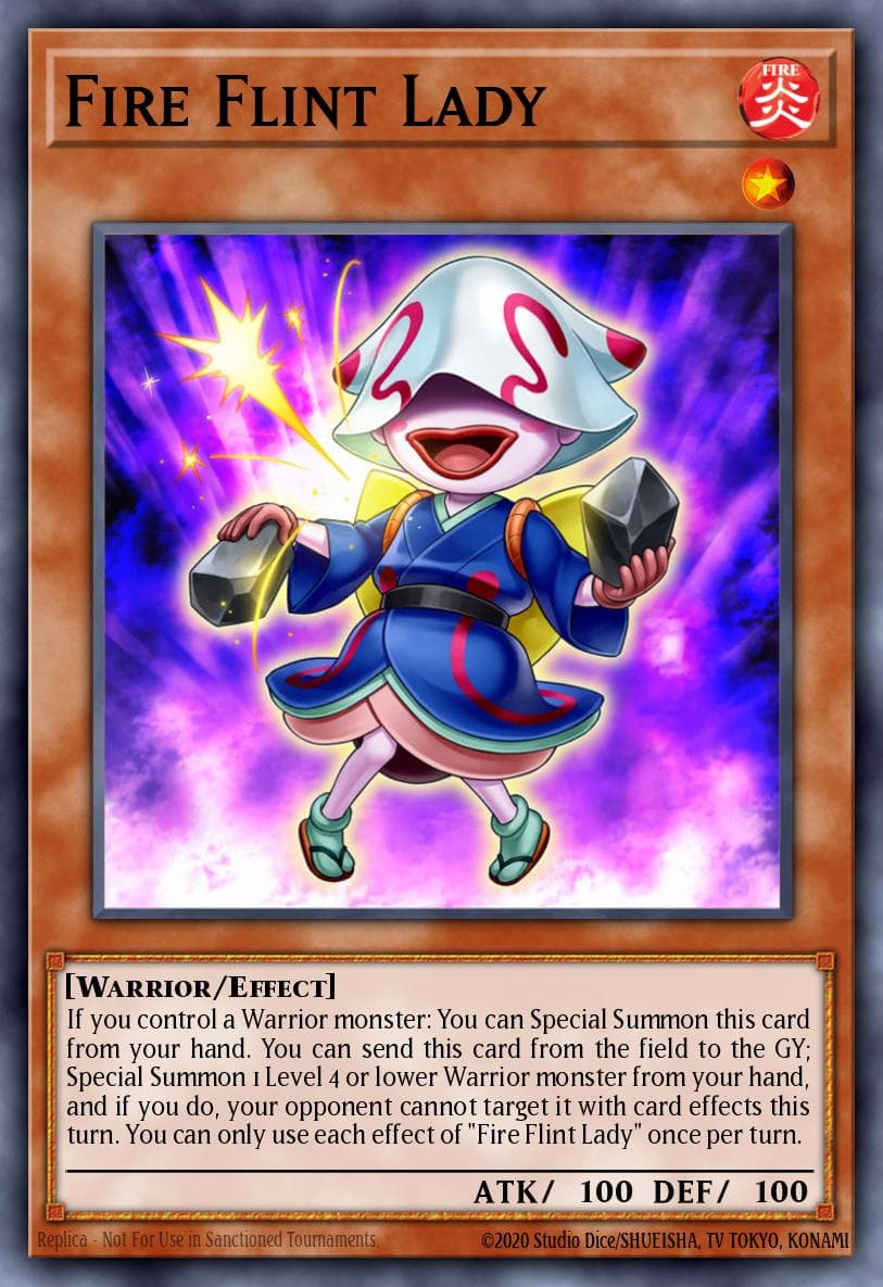 Fire Flint Lady 2024 Yu-Gi-Oh!