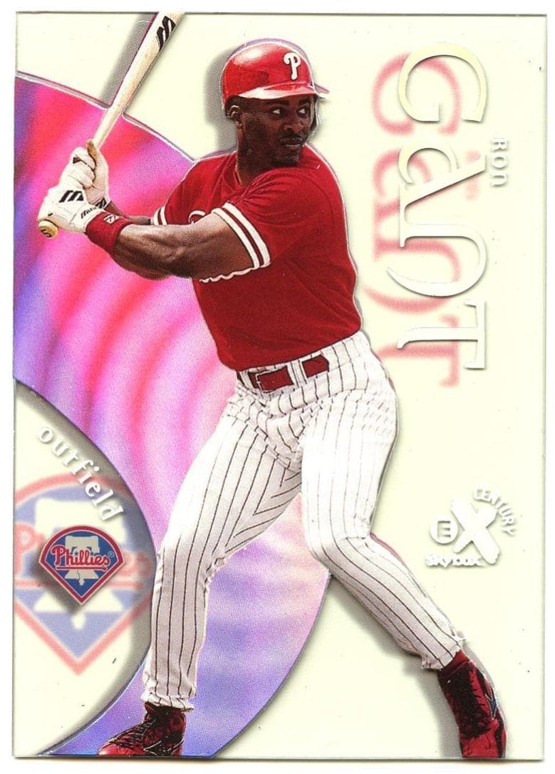 Ron Gant 1999 fleer SkyBox E-X Century