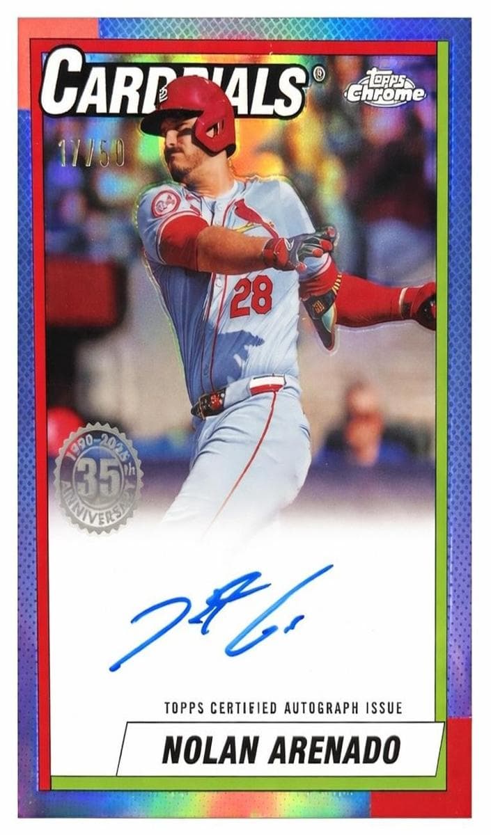 Nolan Arenado 2025 topps Topps