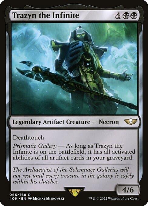 Trazyn the Infinite 2022 Magic: The Gathering Warhammer 40,000