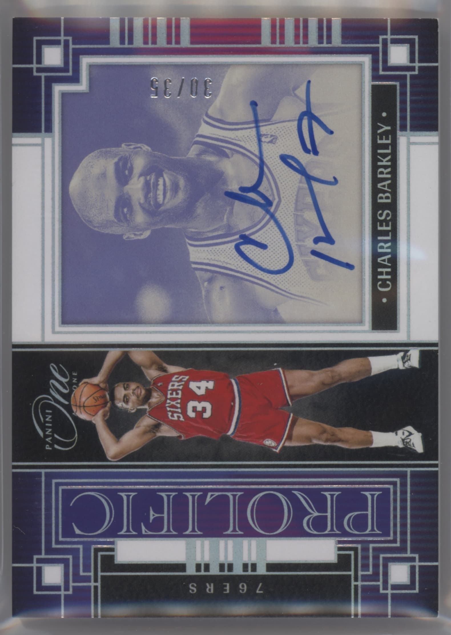 Charles Barkley 2023 panini One And One