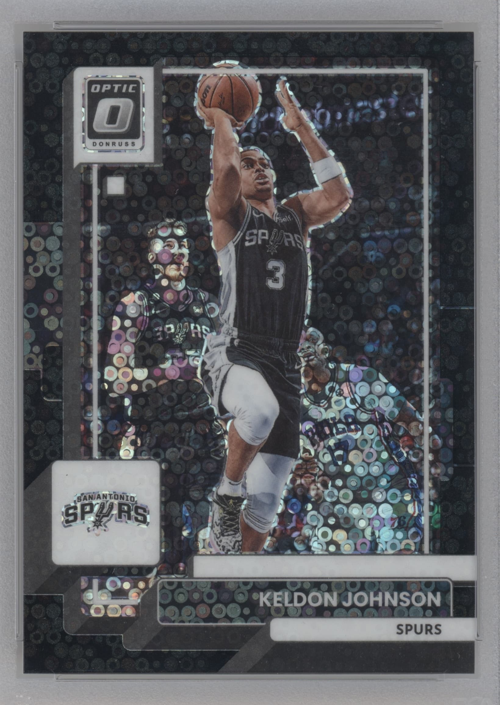 Keldon Johnson 2022 panini Donruss Optic
