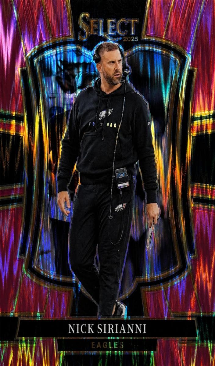Nick Sirianni trading card