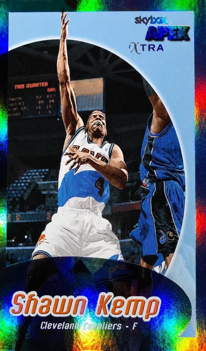 Shawn Kemp 1999 skybox Apex