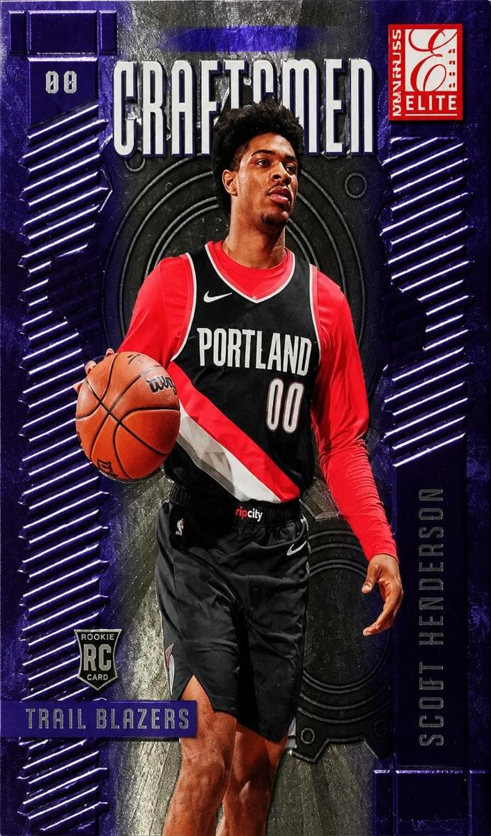 Scoot Henderson 2023 panini Donruss Elite