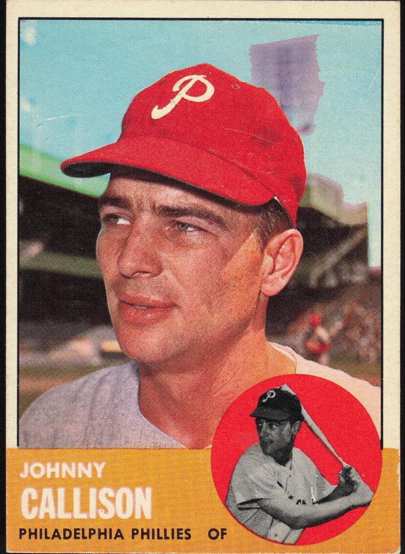 Johnny Callison 1963 topps Topps