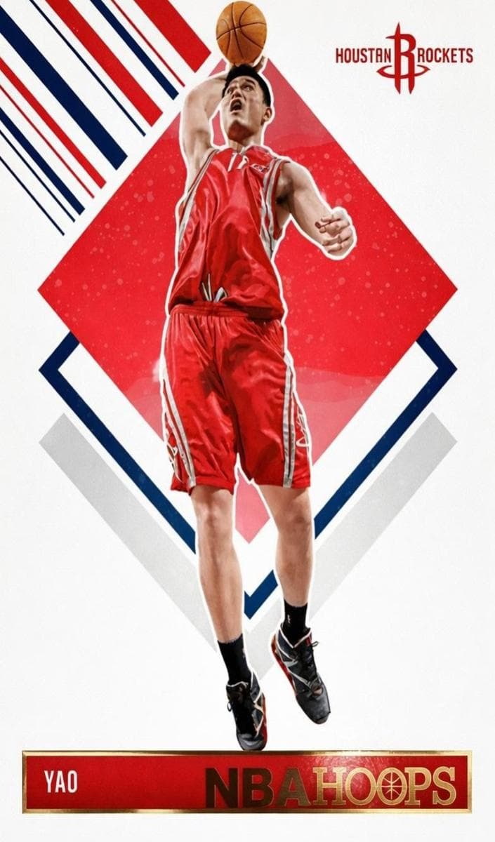 Yao Ming 2024 panini Hoops