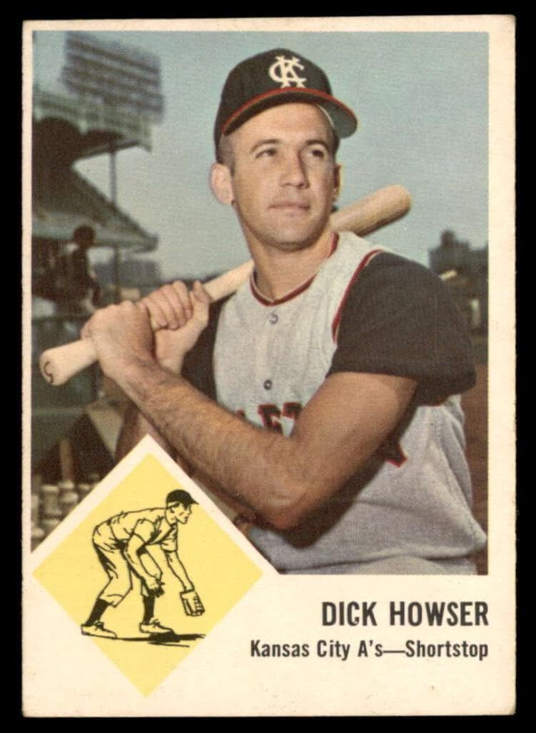 Dick Howser 1963 fleer Fleer