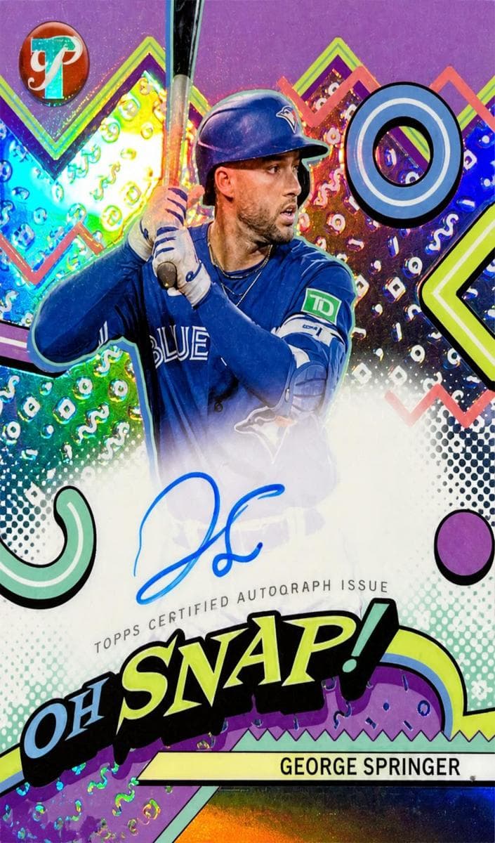 George Springer 2024 topps Topps Pristine