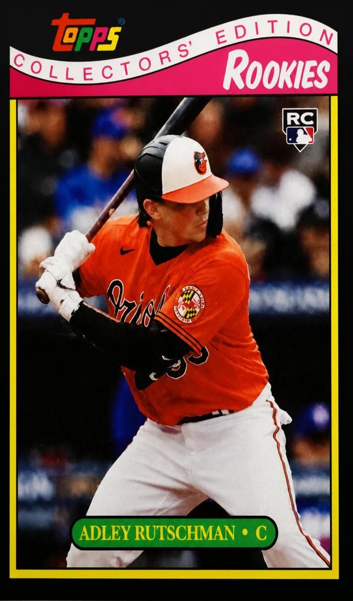 Adley Rutschman 2023 topps Throwback Thursday