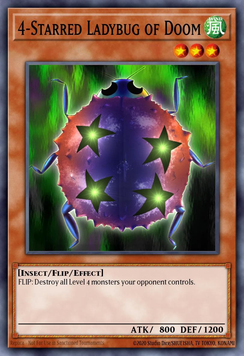 4-Starred Ladybug of Doom 2023 Yu-Gi-Oh!
