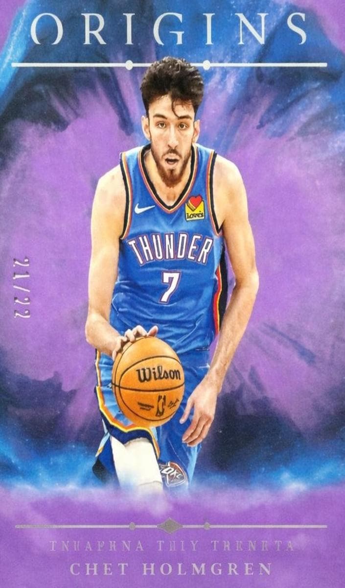 Chet Holmgren 2024 panini Panini Origins