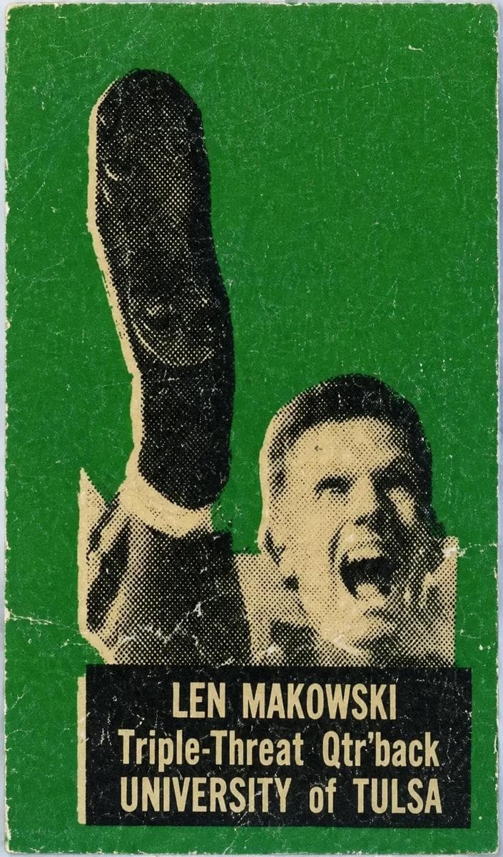 Len Makowski 1950 topps