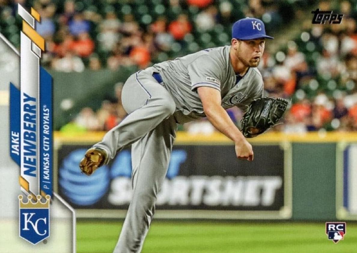 Jake Newberry 2020 topps Topps Update