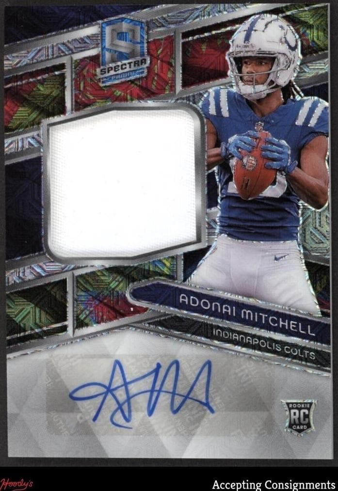 Adonai Mitchell 2024 panini Panini Spectra