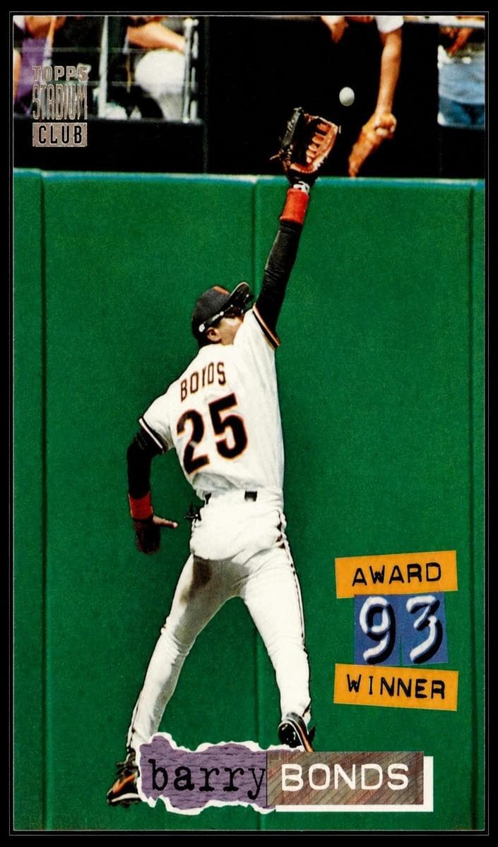 Barry Bonds 1994 unknown Stadium Club