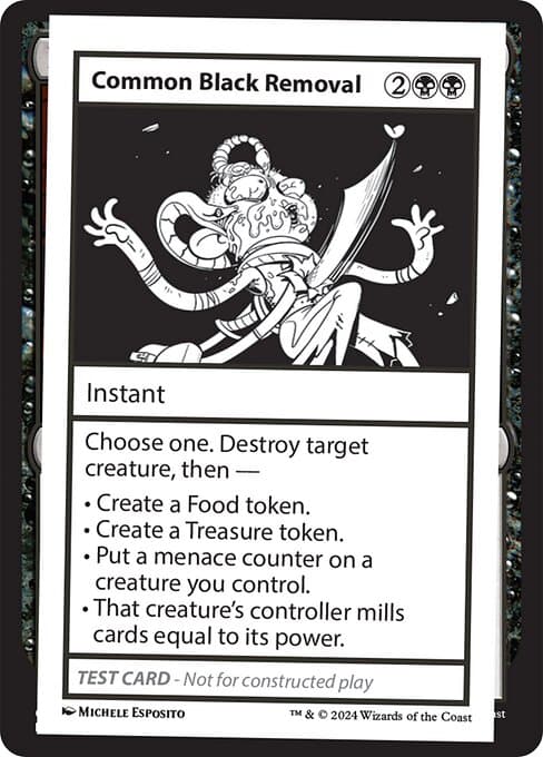 Common Black Removal 2024 Magic: The Gathering Mystery Booster 2