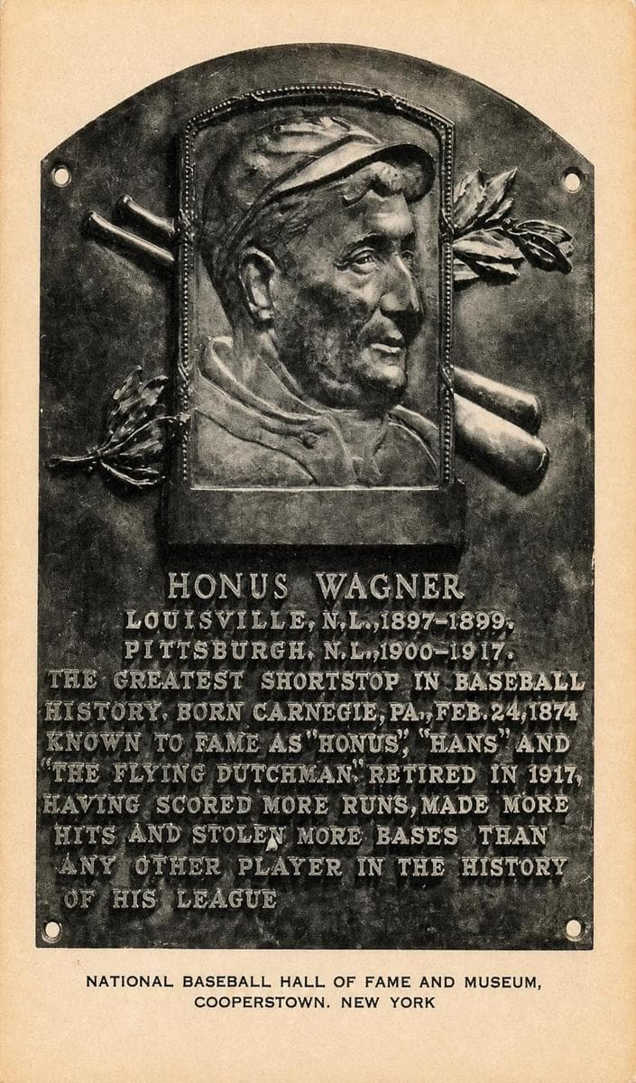 Honus Wagner #nno
