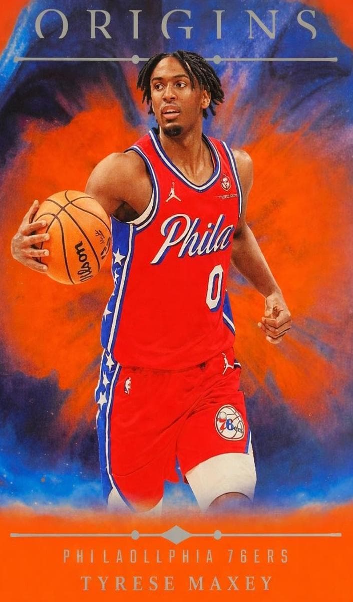 Tyrese Maxey 2024 panini Panini Origins